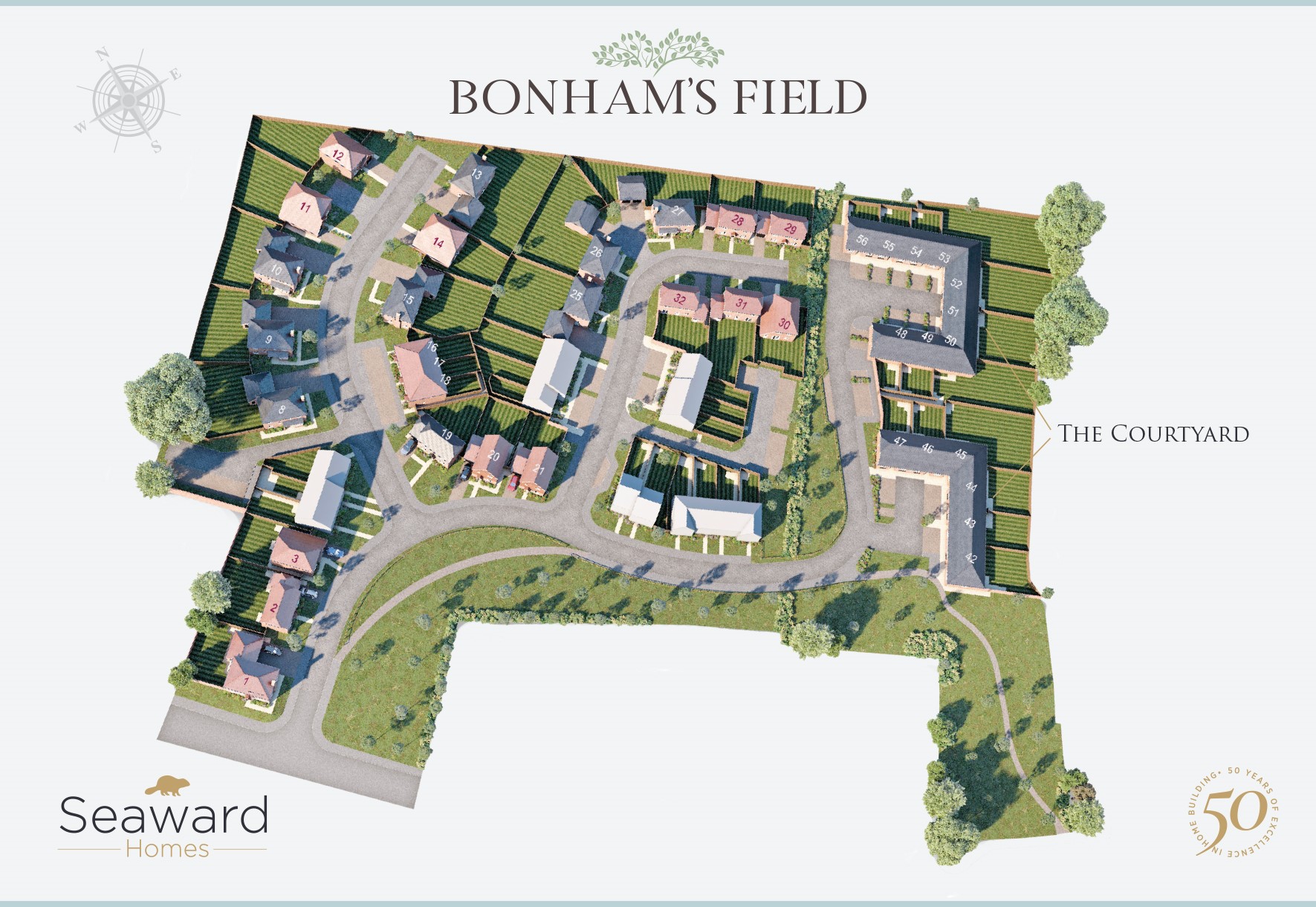 Bonham’s Field, Yapton Site Plan